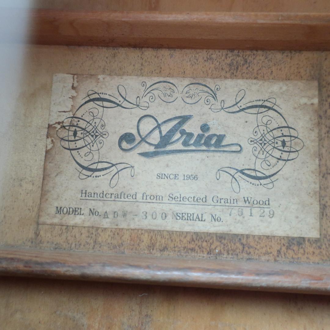 ARIA ADW-300 アコースティックギター 装飾インレイ
