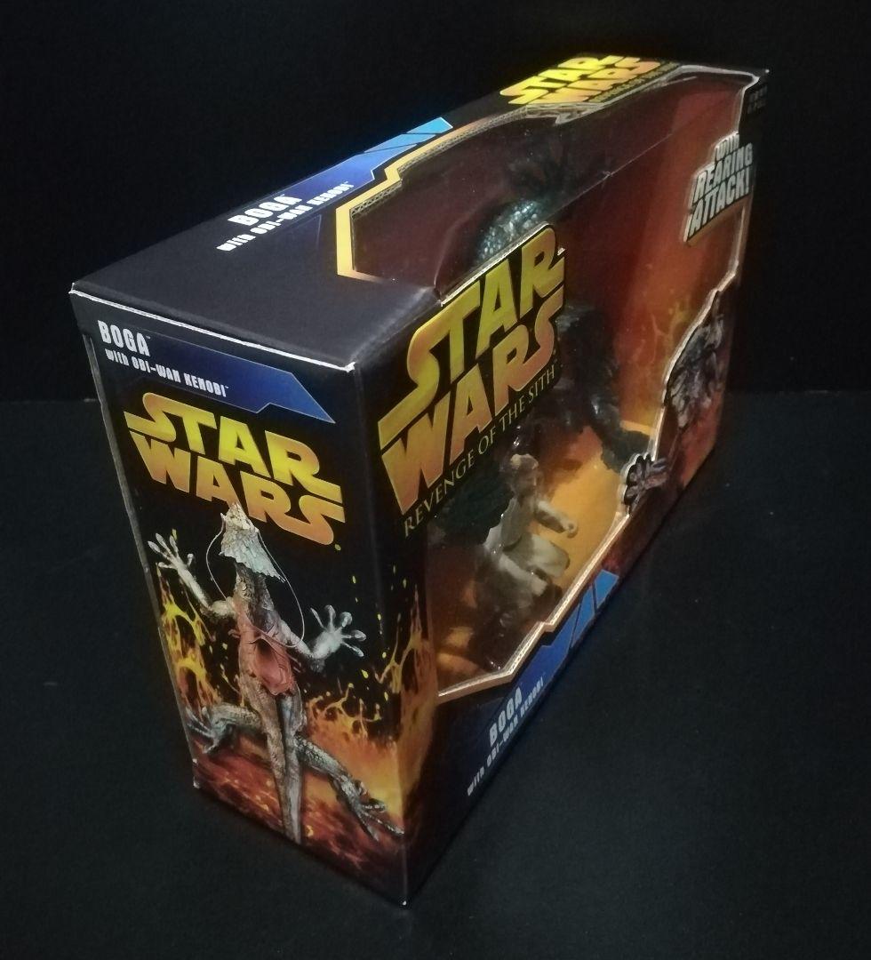 新品 ボーガ with オビワンケノービ フィギュアセット：スターウォーズ