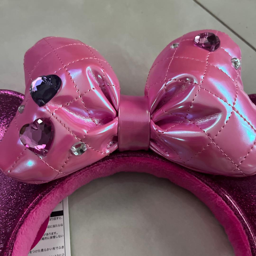 新品ミニー・パルパルーザ・トレーナーM〜L カチューシャ　 チョコレートバック