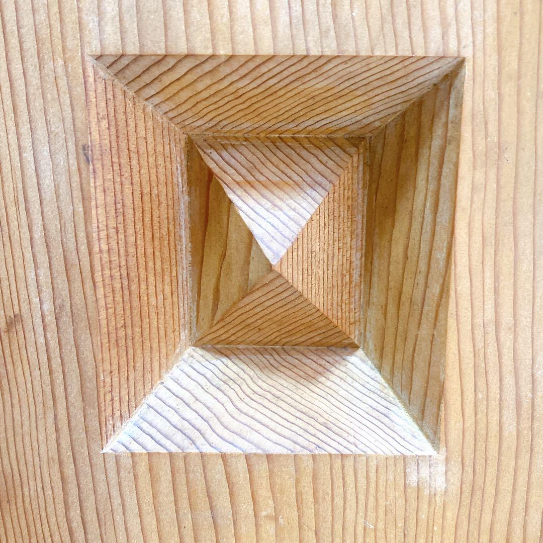 こうぴ　【希少】脚付 極厚 足付 碁盤 天地柾目