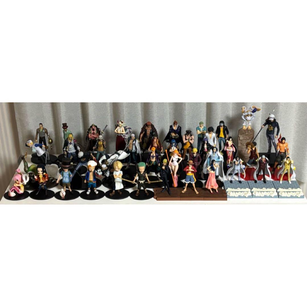 箱無し】ワンピース フィギュア 41体 まとめ売り - メルカリ