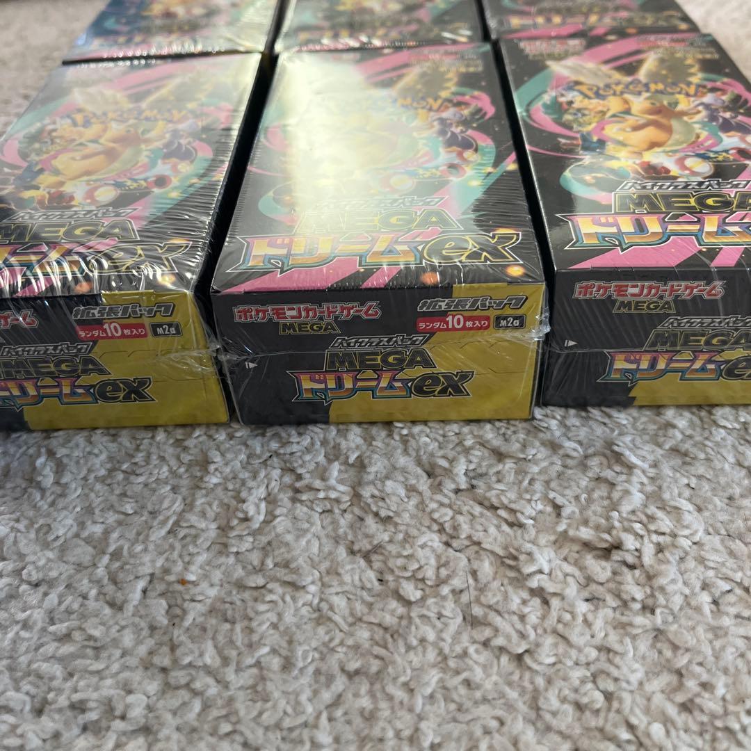 MEGAドリーム メガドリームex box シュリンク付き 6box - メルカリ