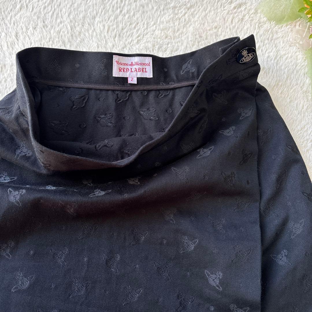 Vivienne Westwood RED LABEL 総柄オーヴ☆ボタン 変形