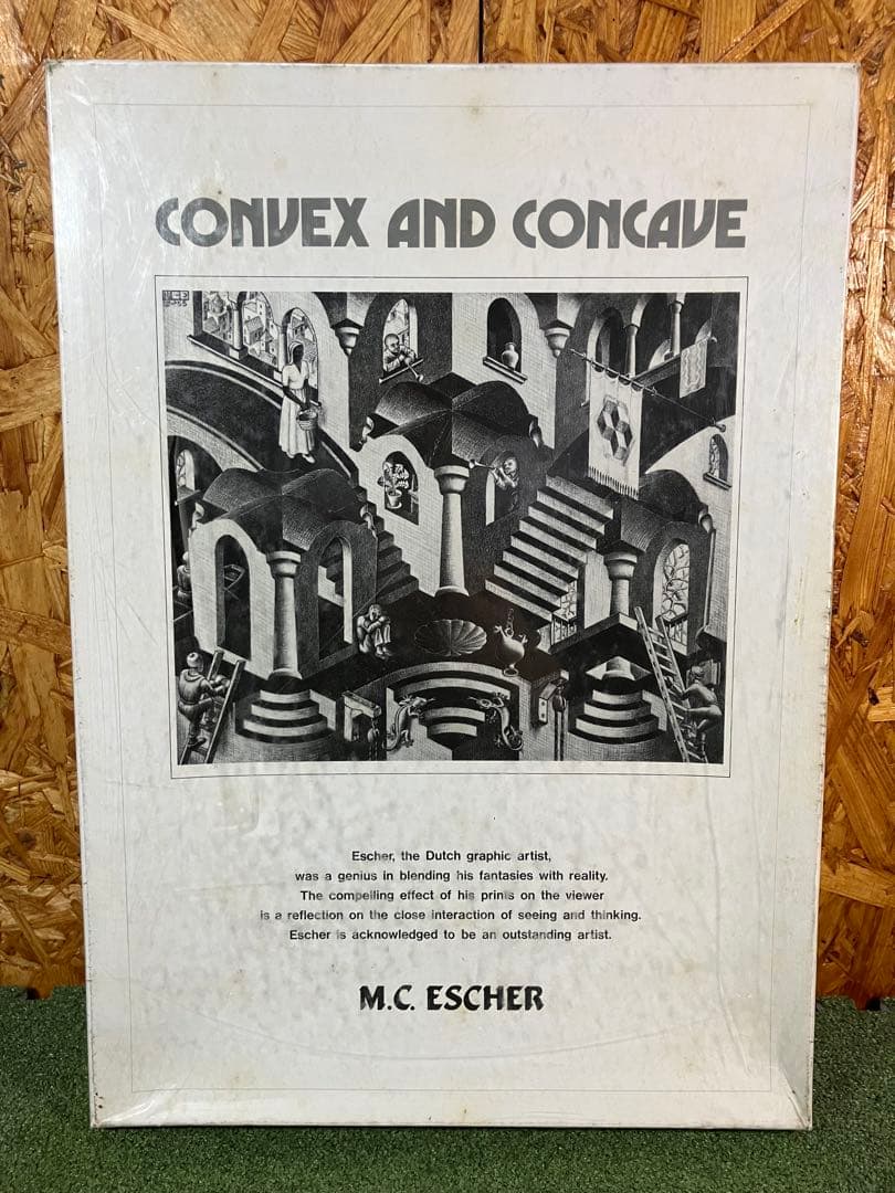 未開封】エッシャー ジグソーパズル 凸面と凹面 1000ピース 廃番