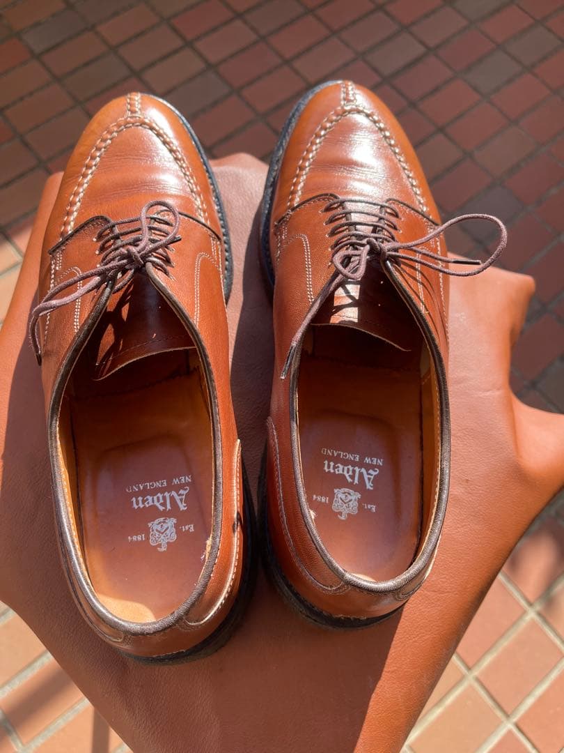 Alden 965 Vチップ 8D B/D クリープソール