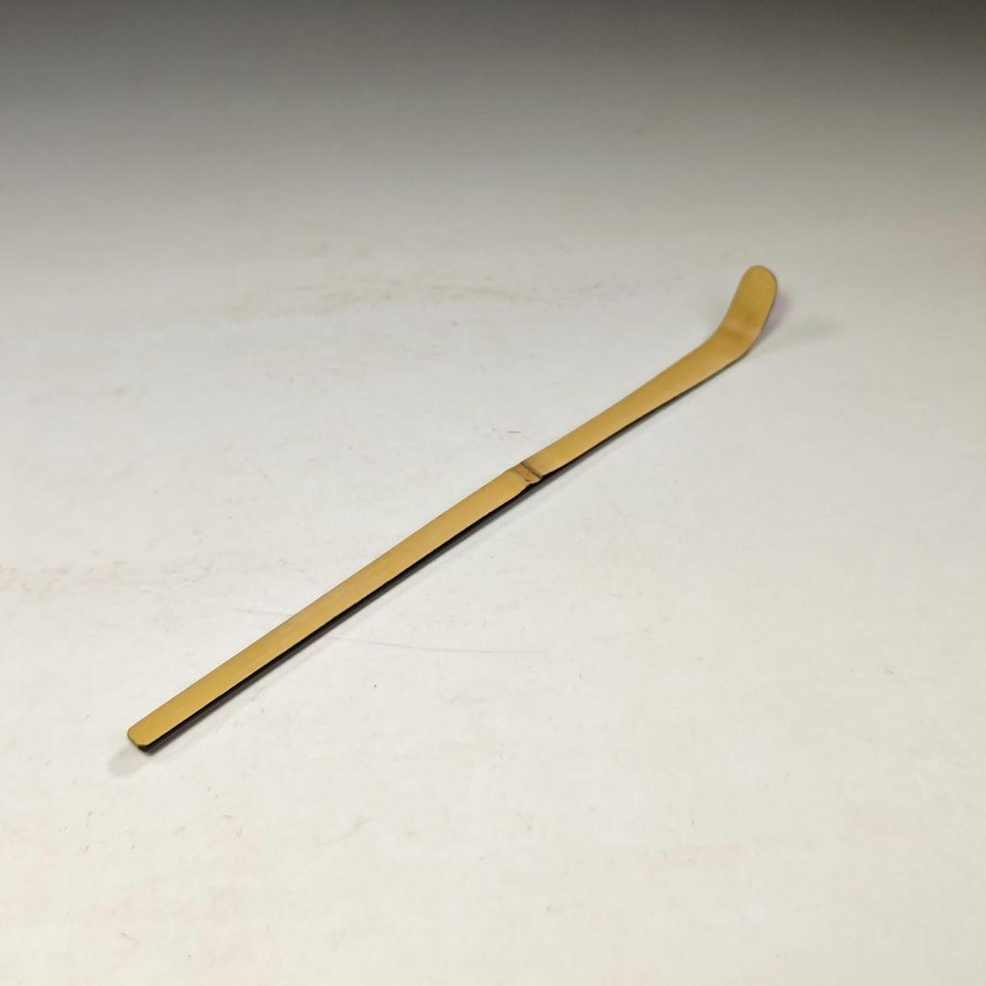 イ710 竹茶杓『小田雪窓 極箱 銘 松寿』『下削 西川宗悦』茶道具