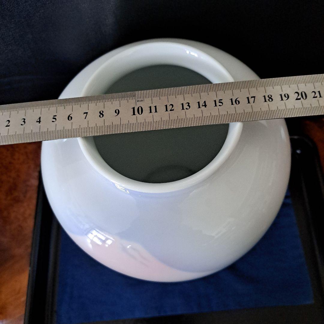 お値下げ中　伊万里　官窯　皇室御用窯　深川製　飾壺　朝焼赤富士図