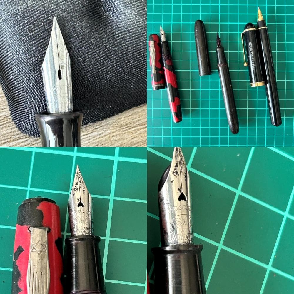 RK14 PARKER PLATINUM等 当時物 希少ペン 大量まとめセット