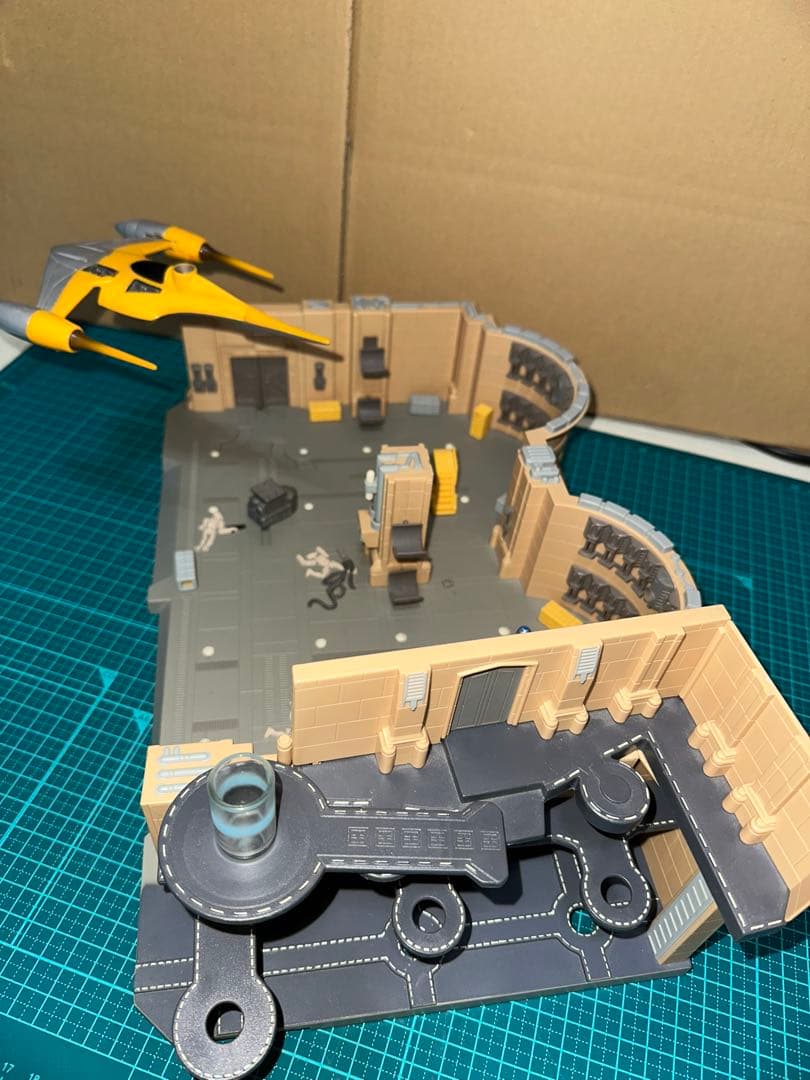 ナブーハンガー ファイナルコンバット 現状品 アクションフリート ダイアクロン