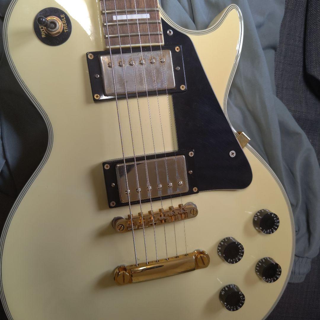 Maison エレキギター ギター レスポールタイプ　ケース付　作動確認済み