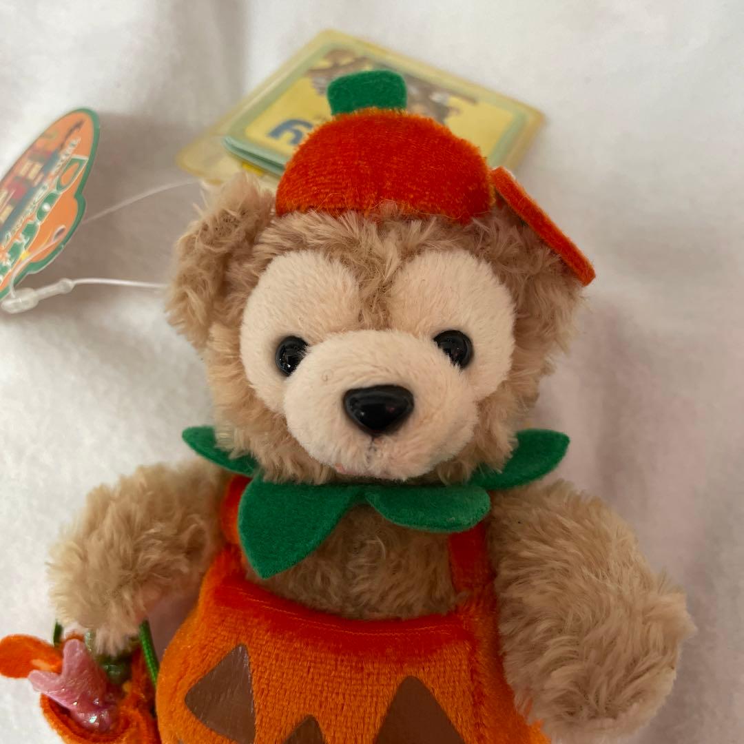 美品 Duffy ダッフィー 25周年 ハロウィンコス ぬいば ぬいぐるみバッジ