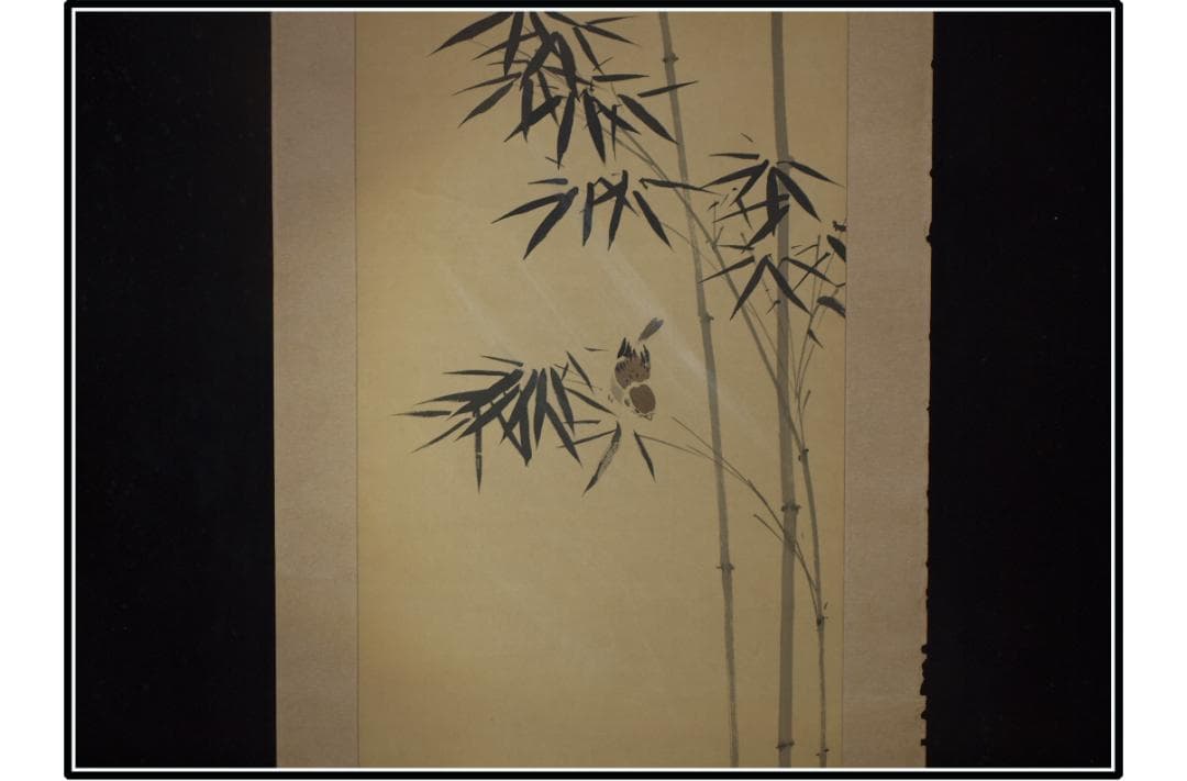 解体屋委託品 日本江戸時代肉筆掛け軸その3※激安骨董品 X1143C3-2