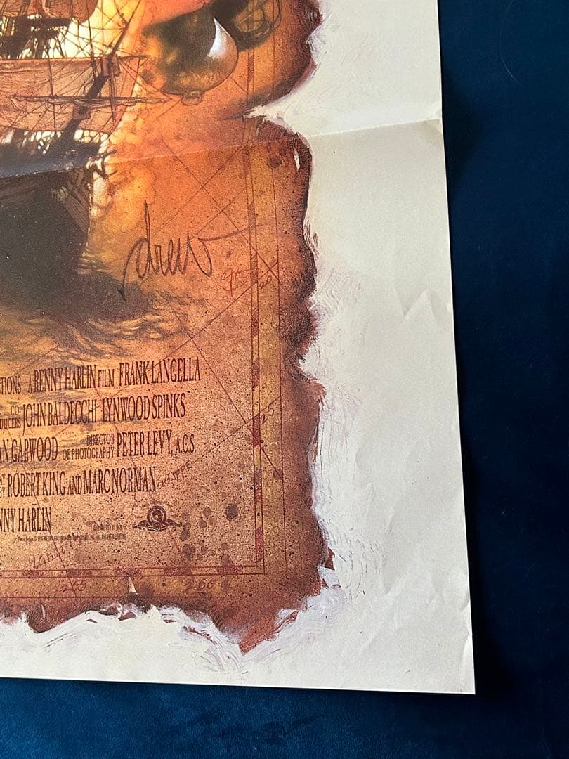 カットスロート・アイランド　USオリジナル映画ポスター