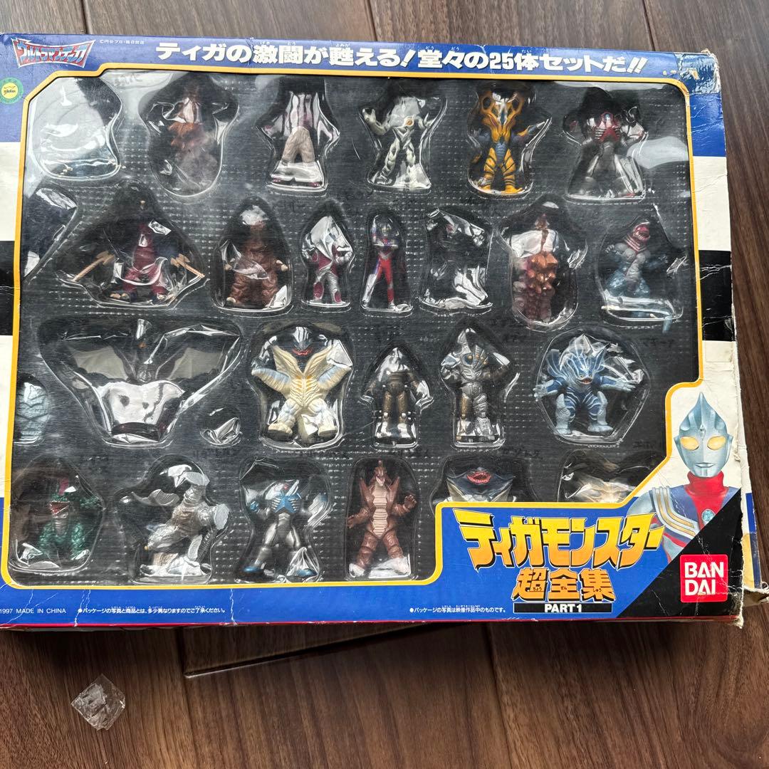 バンダイ ティガモンスター 超全集 PART1 25体セット - メルカリ
