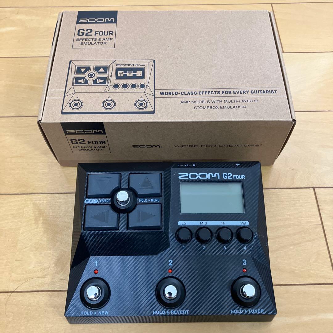 ZOOM G2 FOUR マルチエフェクター 付属品完備