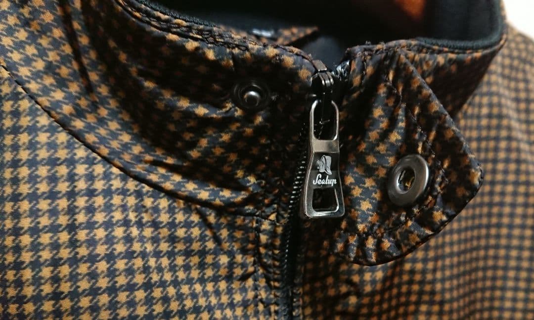 シーラップ Sealup ナイロン ボマージャケット ブルゾン 46 ブラウン