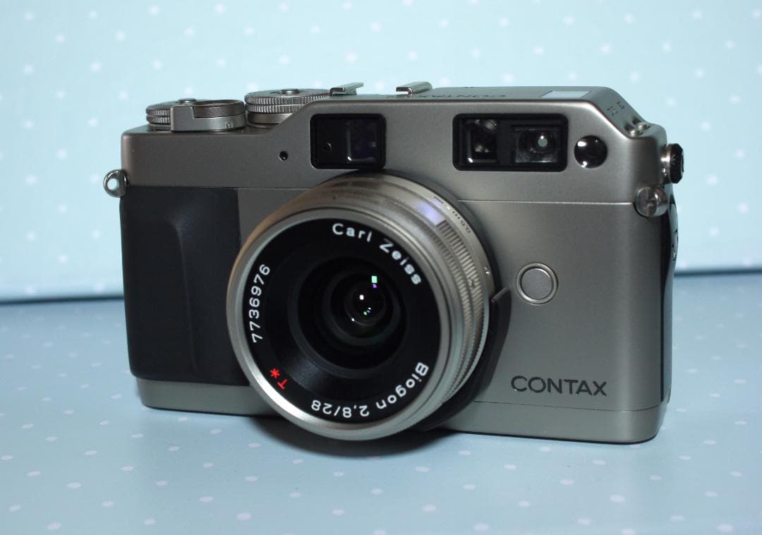 美品】CONTAX G1 ROM改造済 ＋ Biogon T* 28mm
