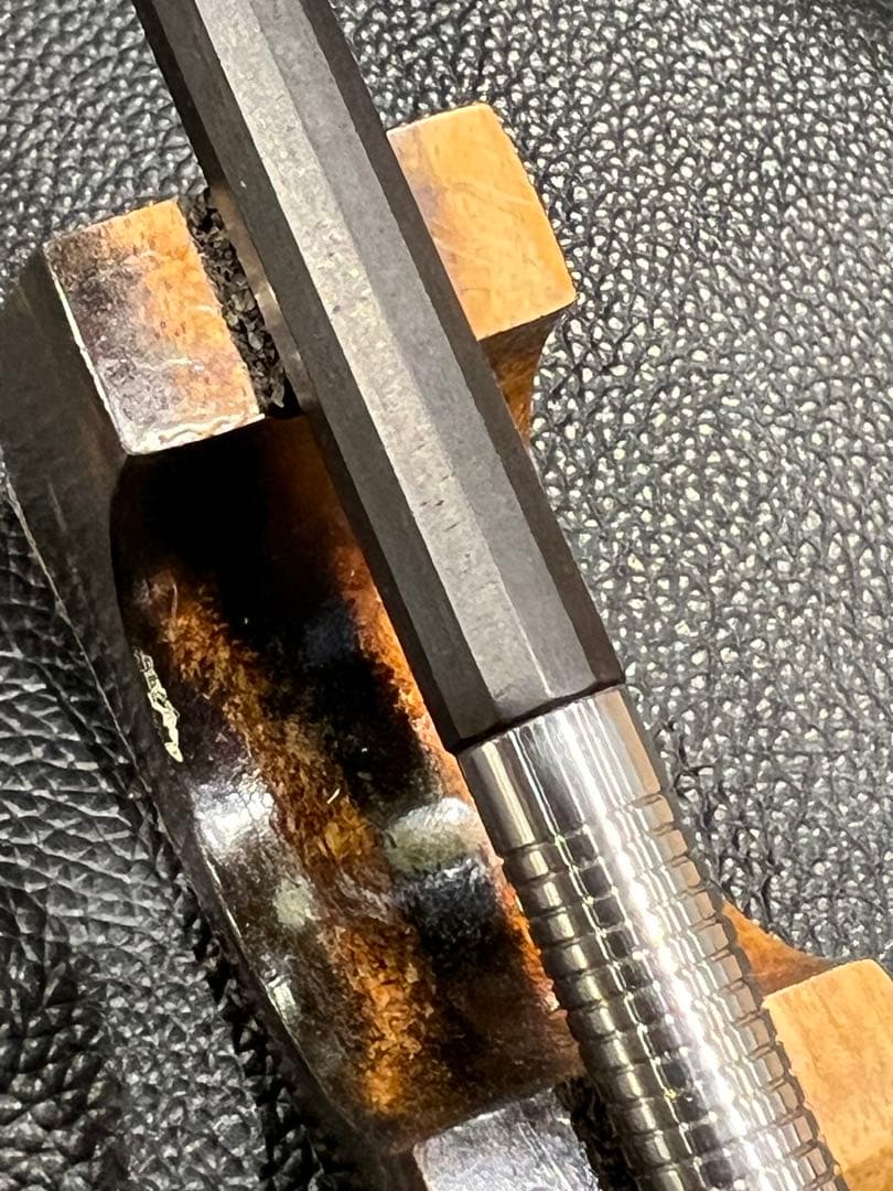 いぇい　pg5+アフリカンブラックウッド12角軸+オプションフルステンレス