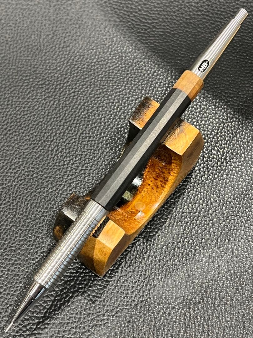 いぇい　pg5+アフリカンブラックウッド12角軸+オプションフルステンレス