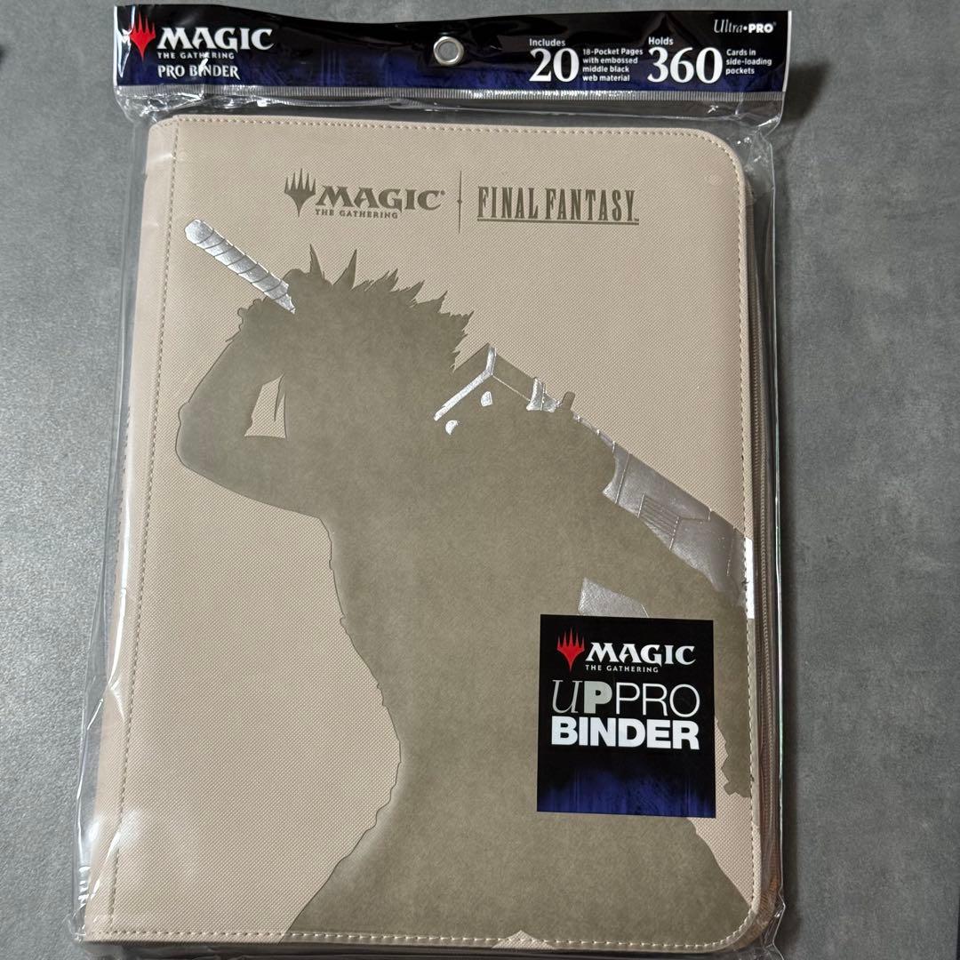 UltraPro】クラウド・セフィロス バインダー MTG FF ウルトラプロ
