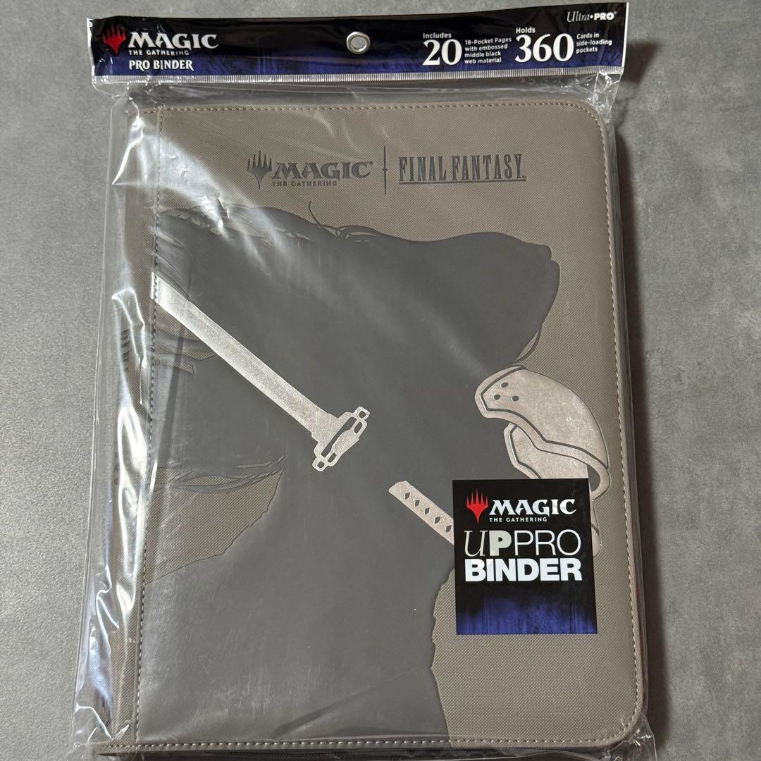 UltraPro】クラウド・セフィロス バインダー MTG FF ウルトラプロ