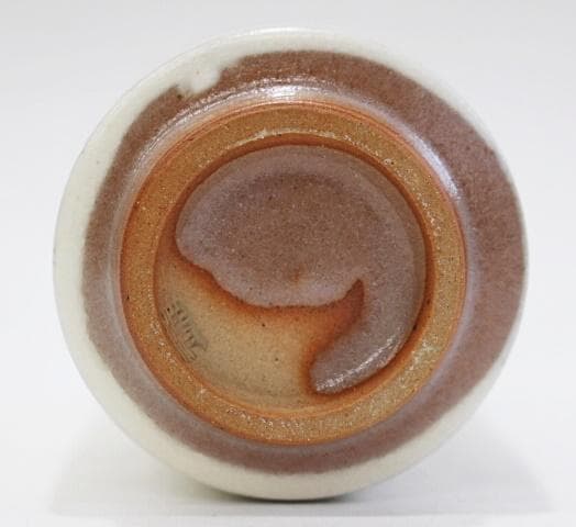 人間国宝 原清 蕪文湯呑 未使用品 M315