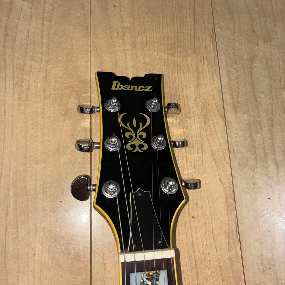 超希少　アイバニーズ　レスポールダブルカッタウェイタイプ　メンテ済み