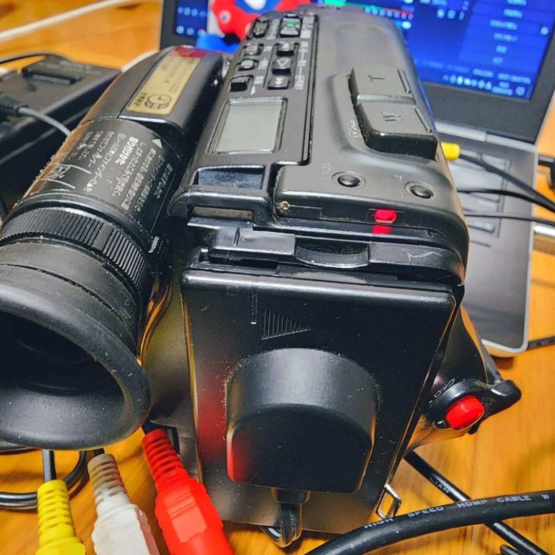 【動作確認済】希少 高画質 SONY Hi8 CCD-TR705 説明書 箱 他