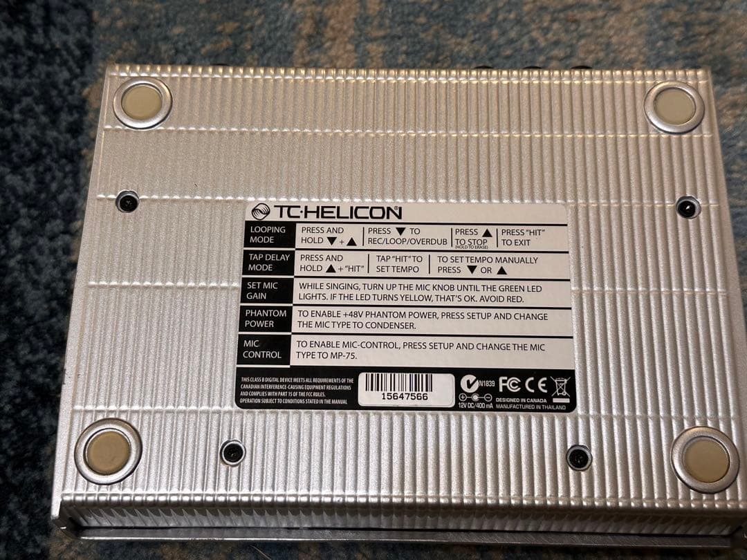 ギター TC-HELICON PLAY ELECTRIC /SWITCH-3