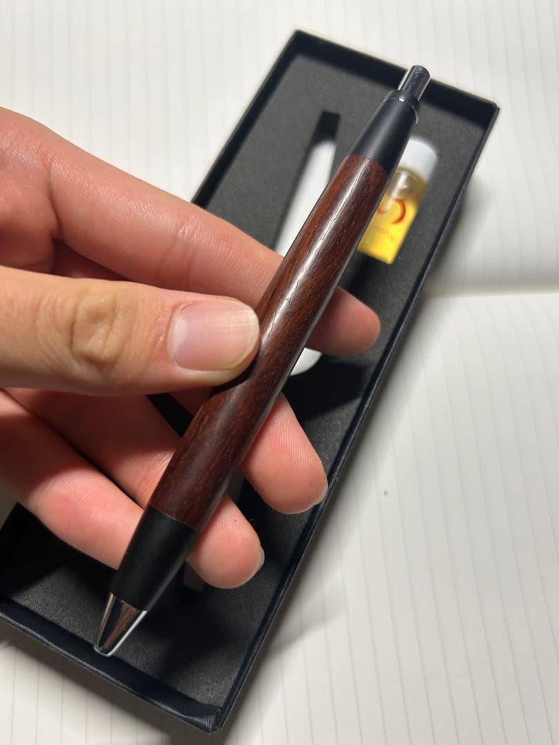 野原工芸スタンダードボールペン本店限定【紅木】変わり杢