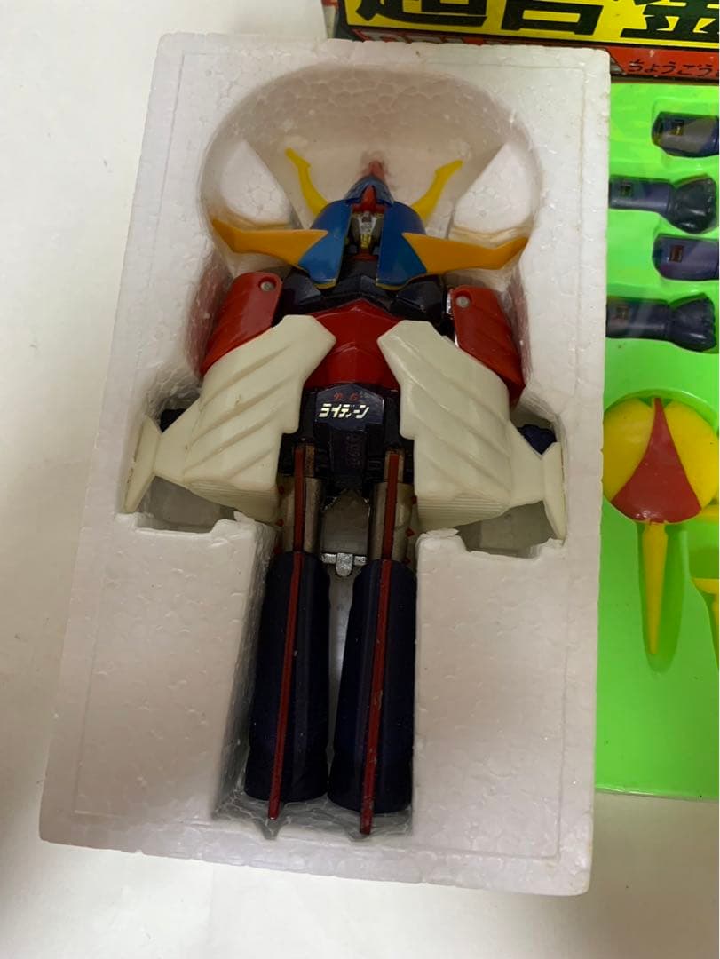 ⚠️デッドストック　勇者ライディーン　2期　超合金ポピー　当時物