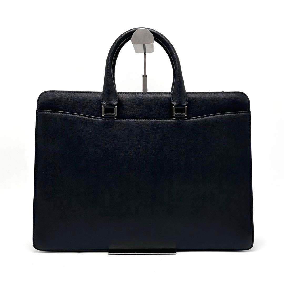 FUJITAKA フジタカ ディアマン ビジネスバッグ ブリーフケース 本革 黒