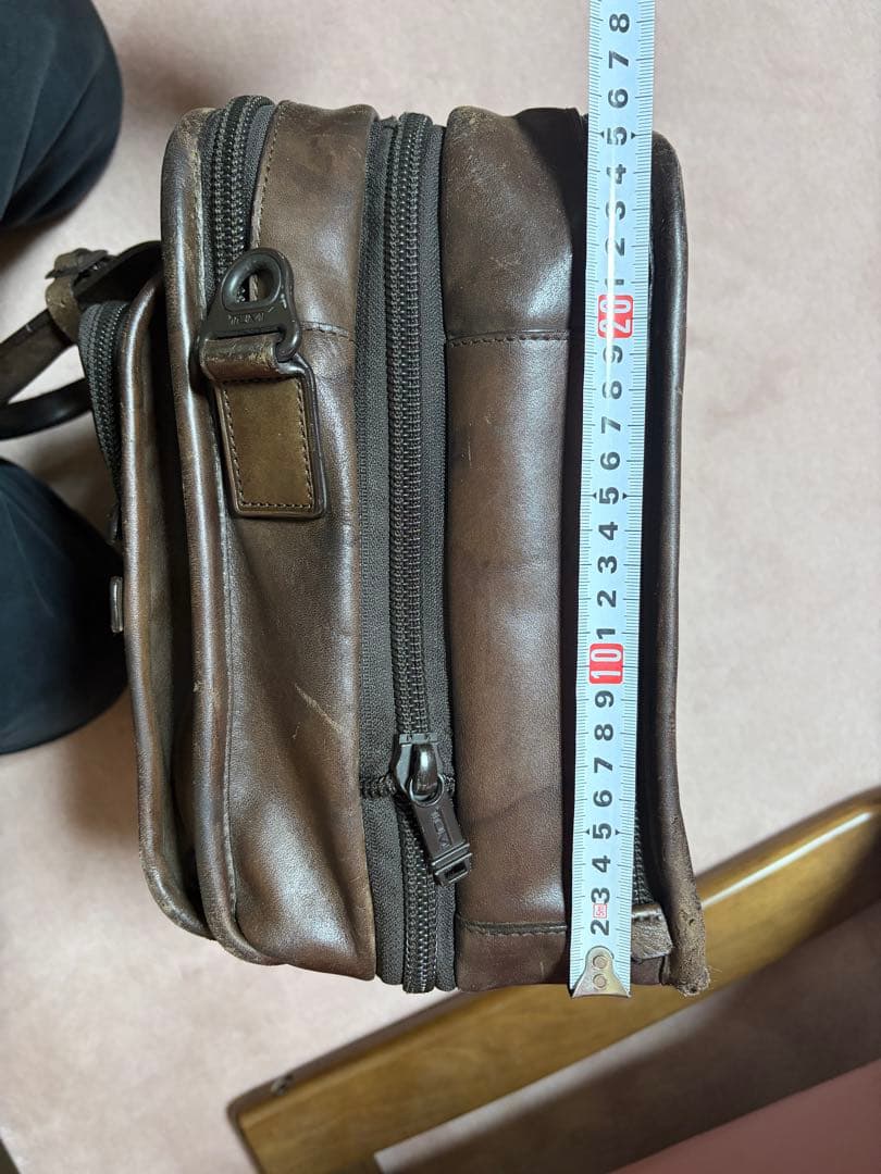 トゥミ TUMI ブリーフケース レザー エクスパンダブル ブラウン