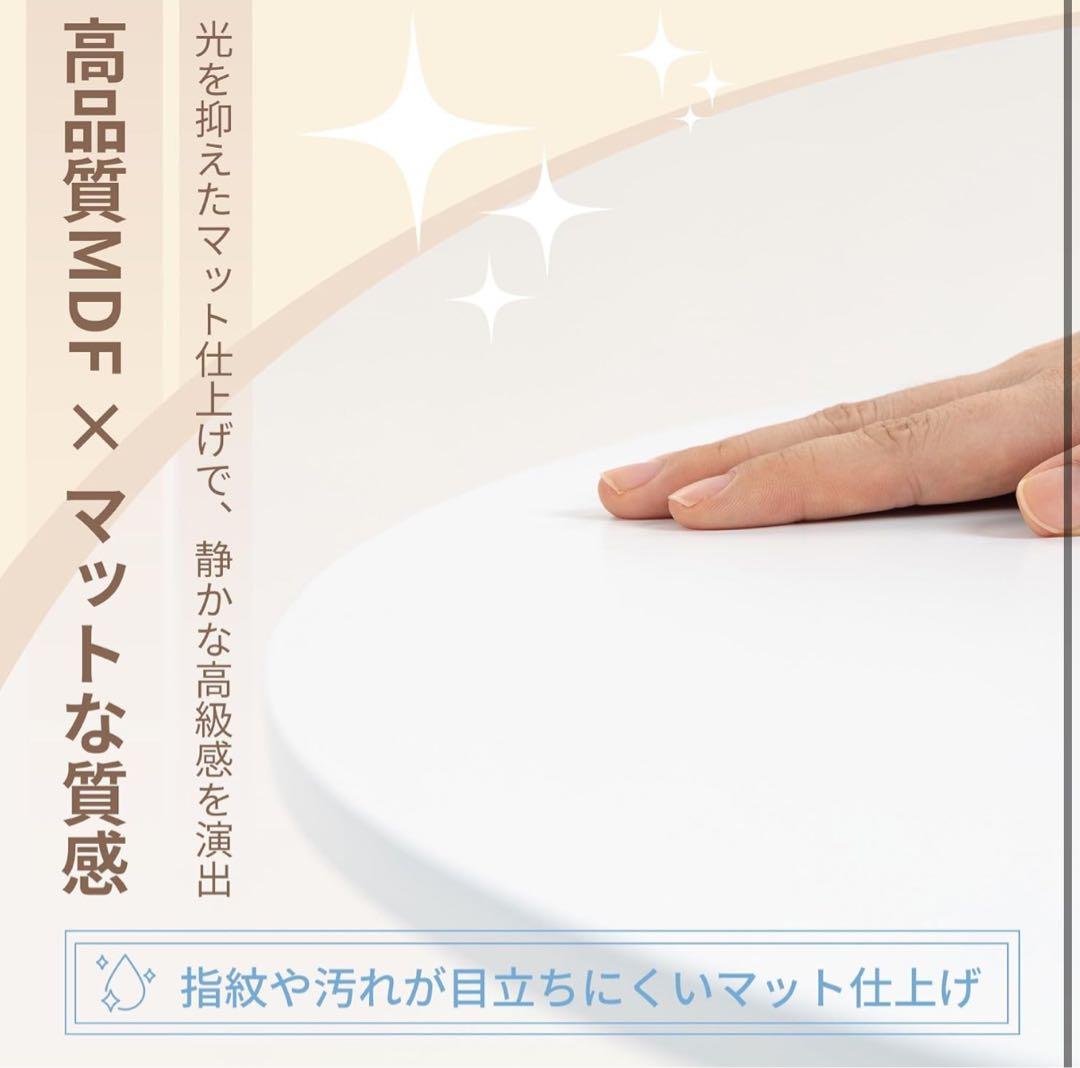 ❣️丸テーブル ダイニングテーブル 幅60mカフェテーブル ホワイト