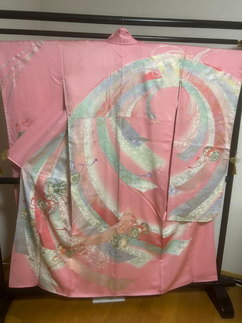 辻が花 振袖 正絹 作家物 □逸品□作家物□辻が花□総絞り□正絹振袖