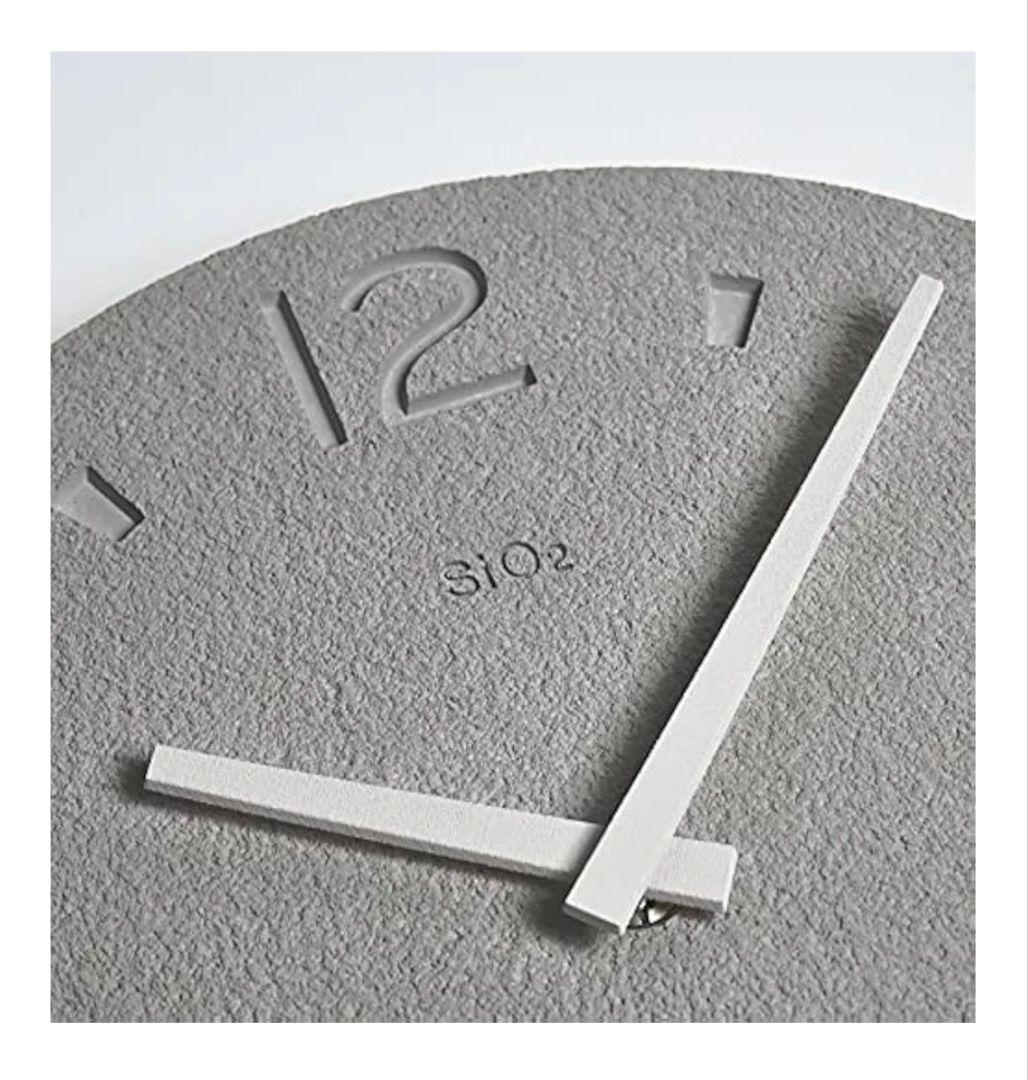 レムノス 掛け時計 珪藻土の時計 NY21-03GY Lemnos