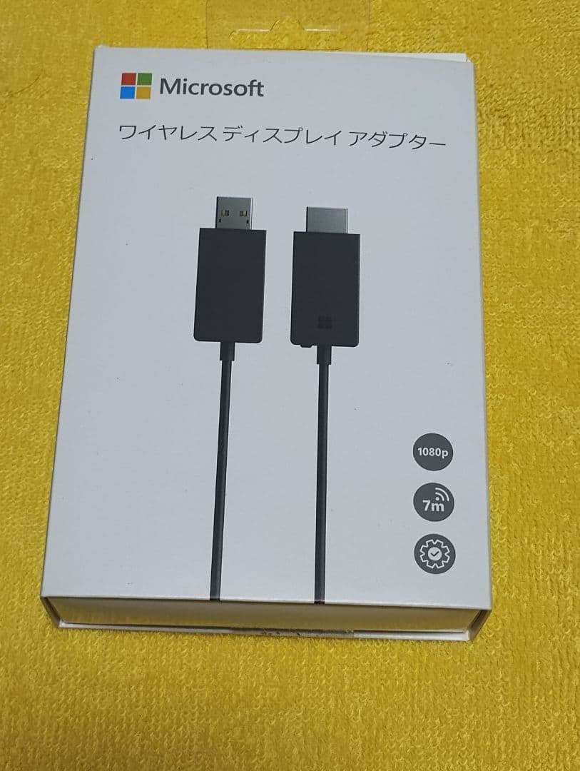 美品】Microsoft ワイヤレスディスプレイアダプター P3Q-00009 - メルカリ