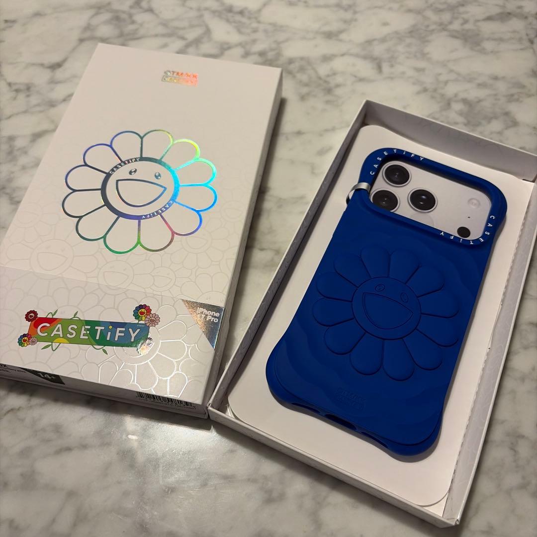 村上隆 x CASETiFY】FLOWERS BLOOM BLUE