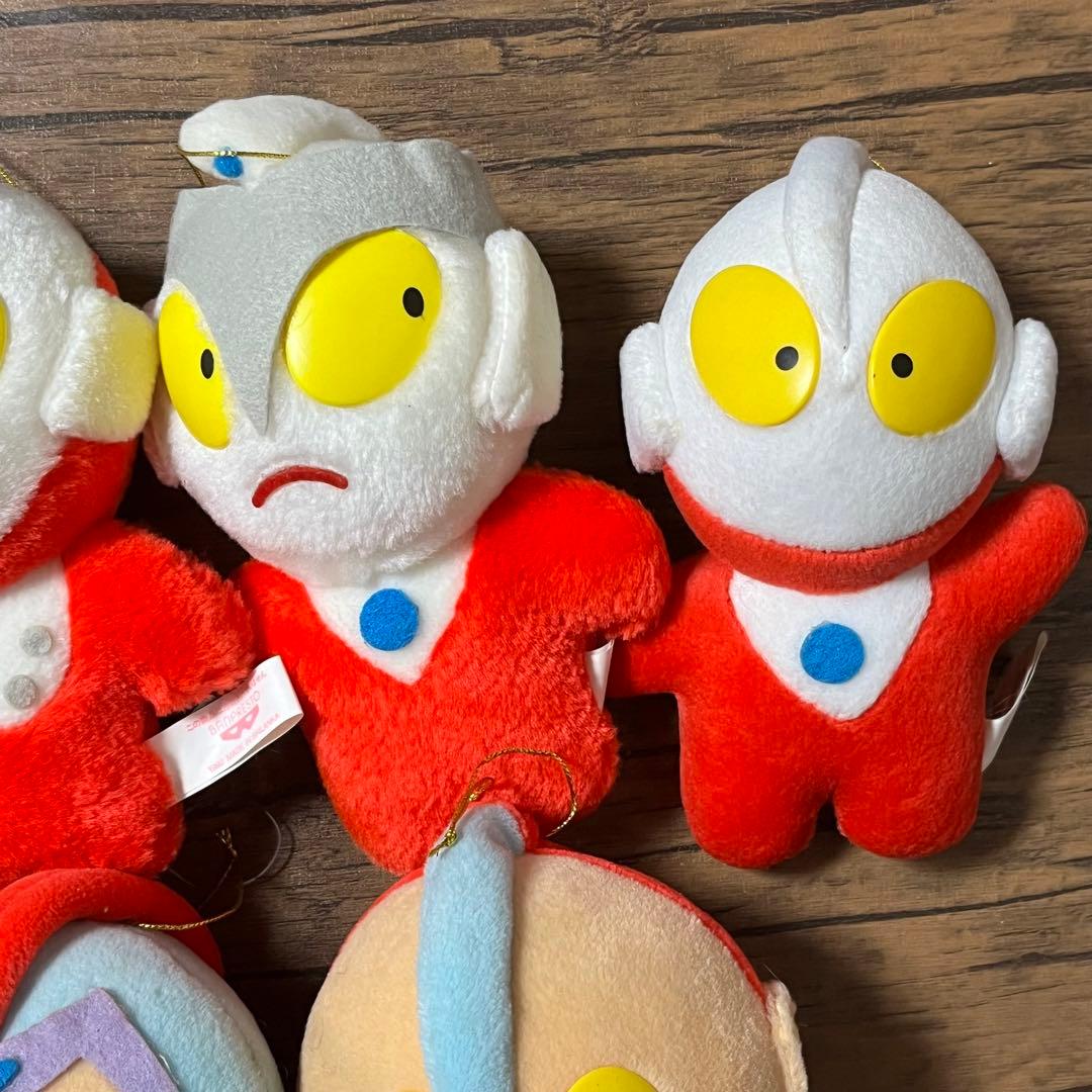 ウルトラマンキッズ ぬいぐるみ7種セット 90年代昭和レトロ｜Yahoo