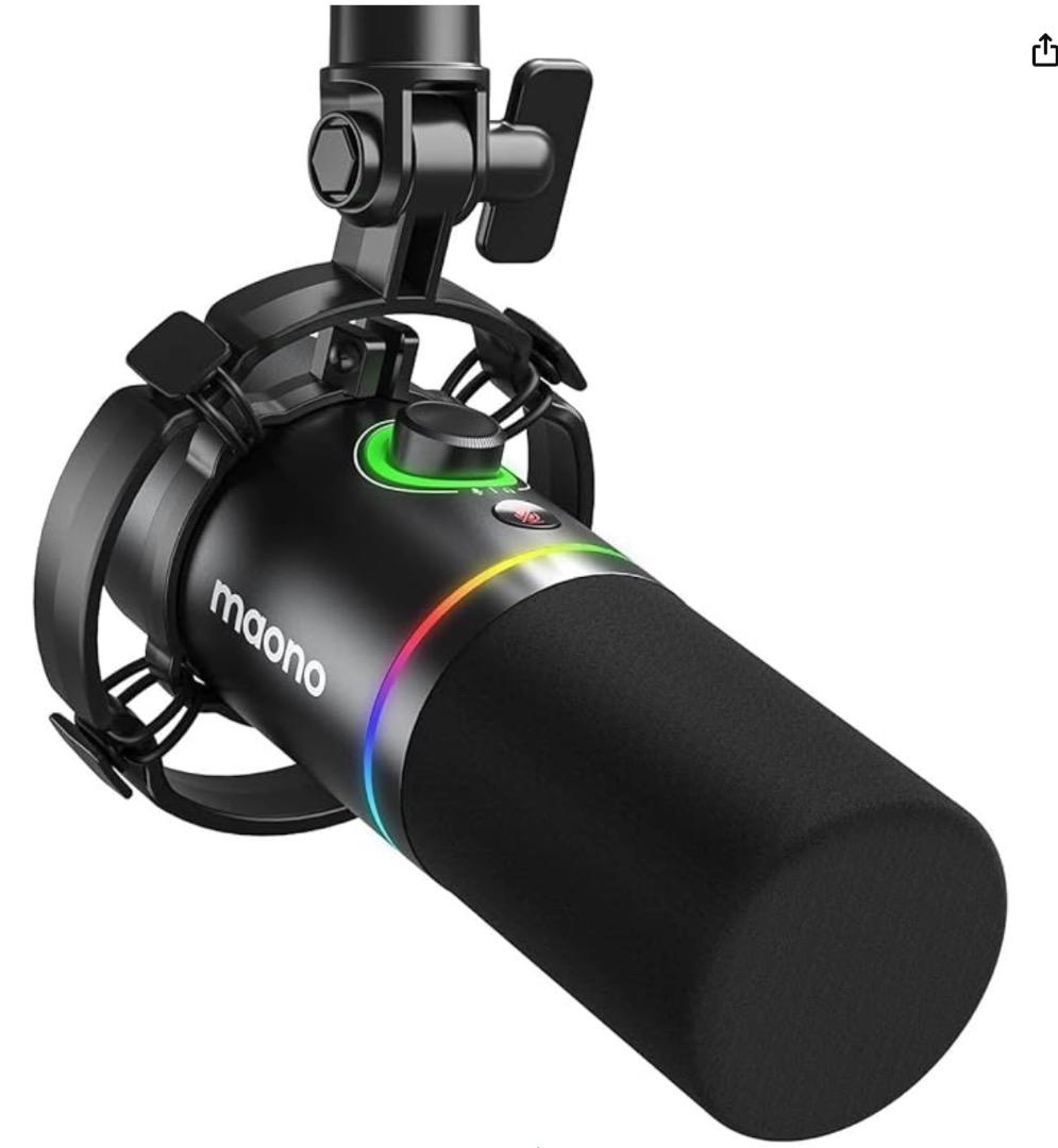 MAONO マイク PD200X と マイクスタンド BA92のセット