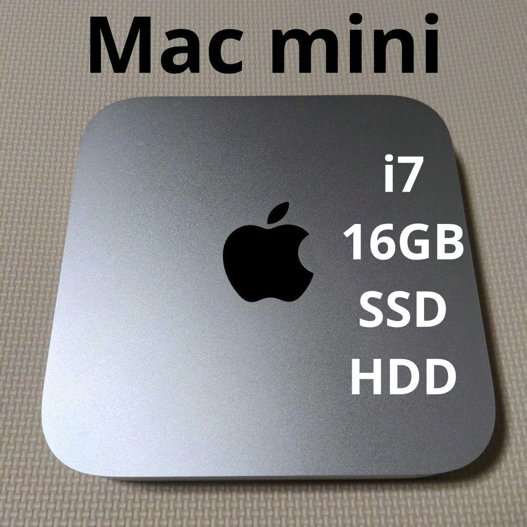 Macデスクトップ Mac mini server i7 2012 RAM16GB SSD+HDD Macデスクトップ Mac mini server i7 2012 RAM16GB SSD+HDD Mac