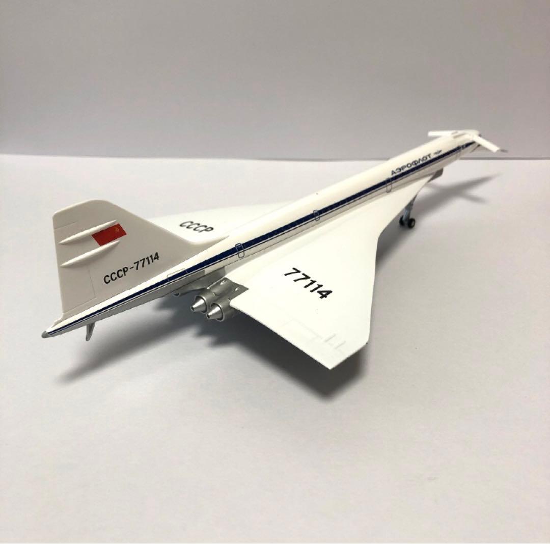 HERPA へルパウイングス 1/200 アエロフロート Tu-144 - メルカリ