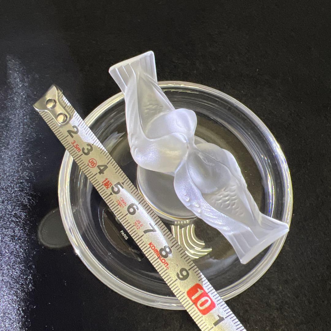 ラリック リングトレー 横幅約9.5㎝ 東Y7-1128☆1F