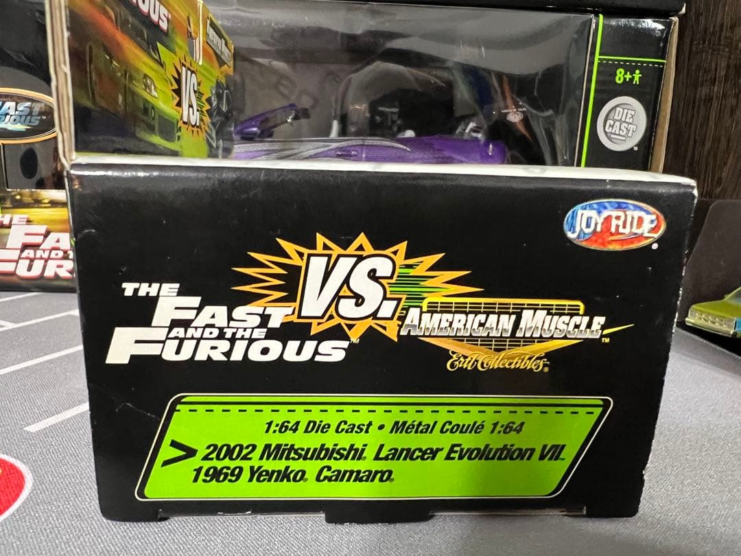 FAST&FURIOUS Lancer vs Camaro Mitsubishi Lancer Evolution VII vs