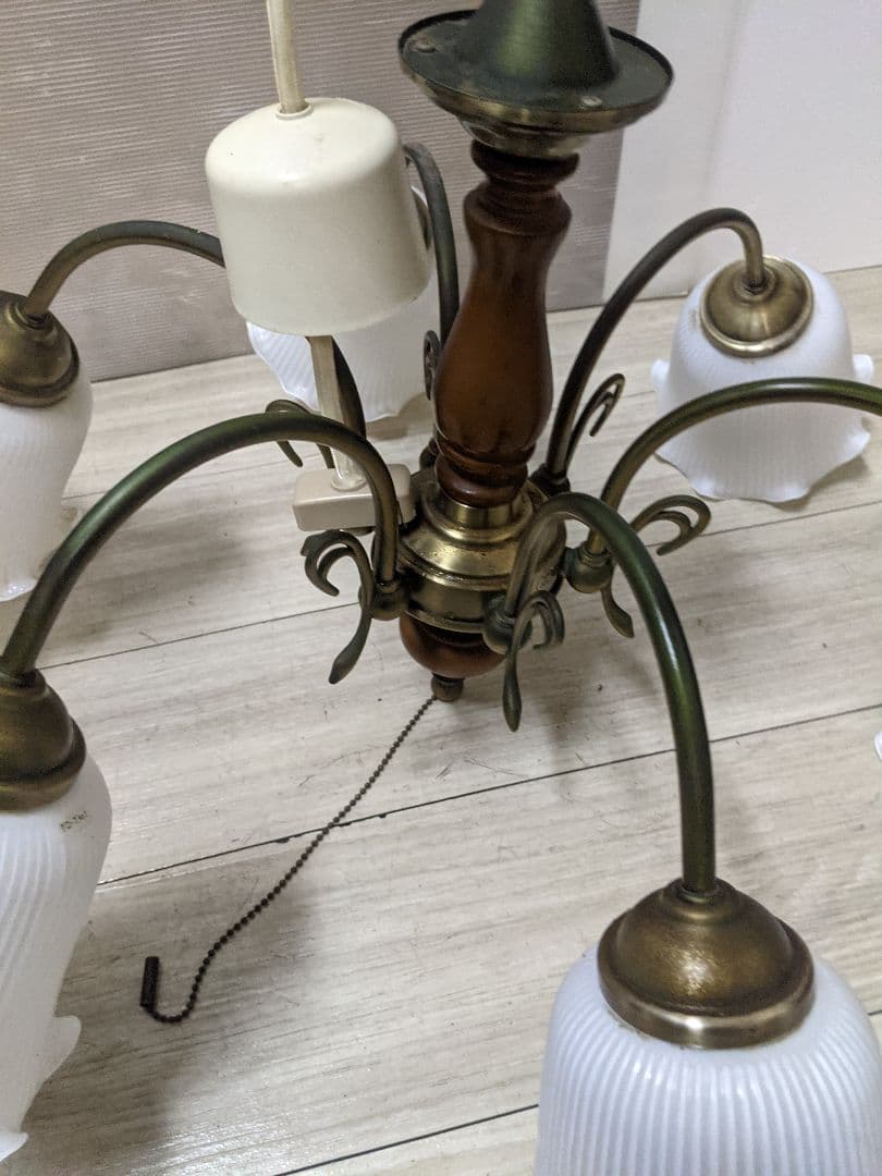 とりさん専用コイズミ照明 KOIZUMI 天吊り照明 シャンデリア 6灯照明