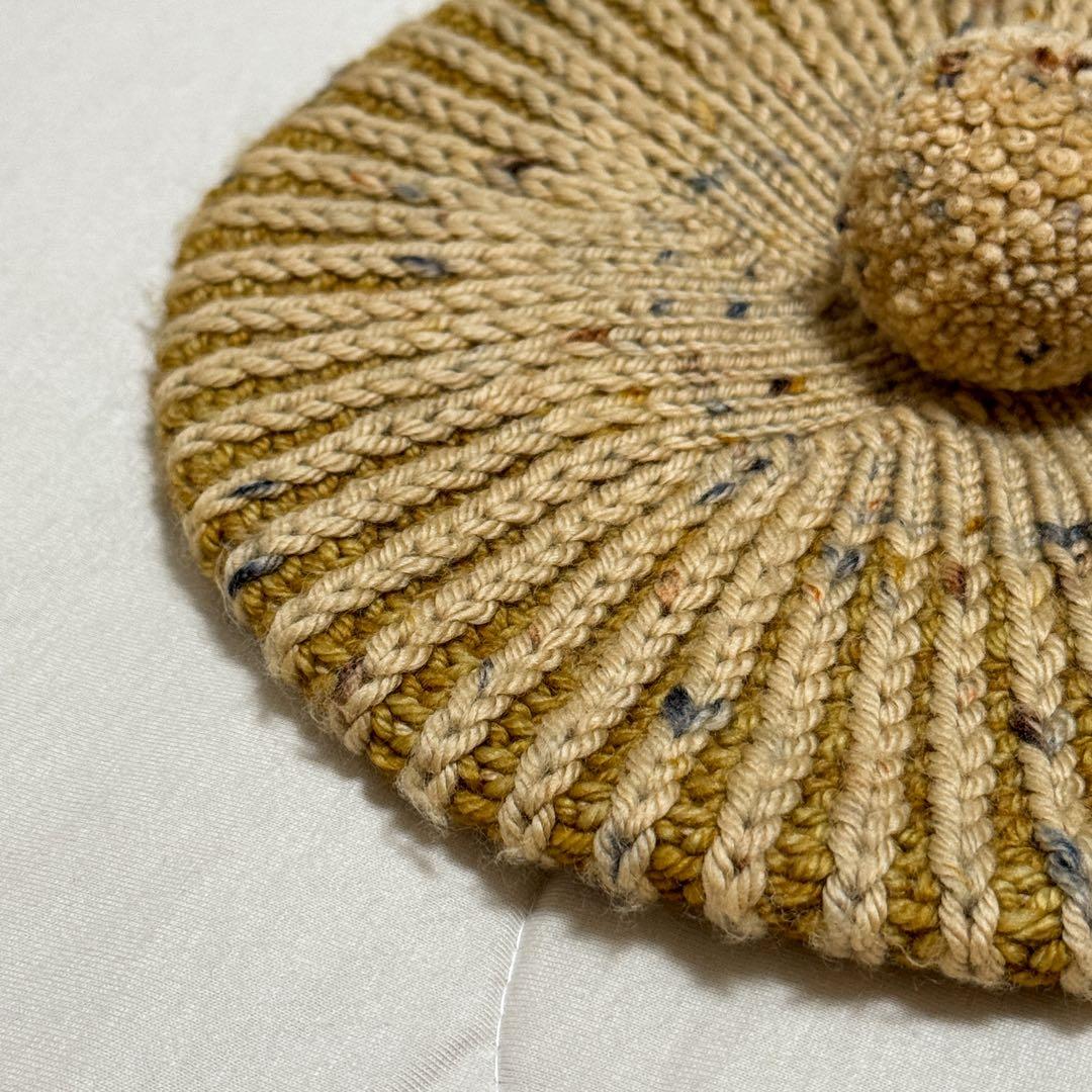 misha&puff ベレー帽 2-4y