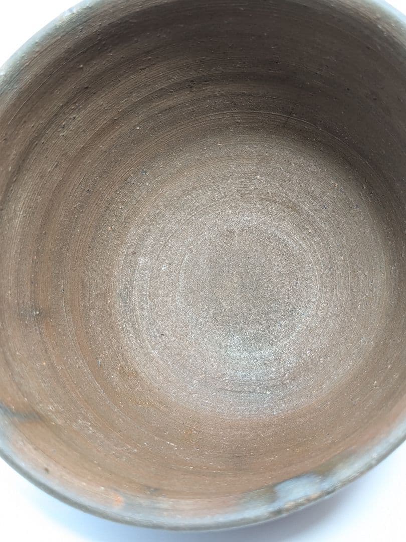 岡山県重要無形文化財 浦上善次 備前焼 緋襷茶盌 共箱 抹茶碗 抹茶茶碗 茶道具