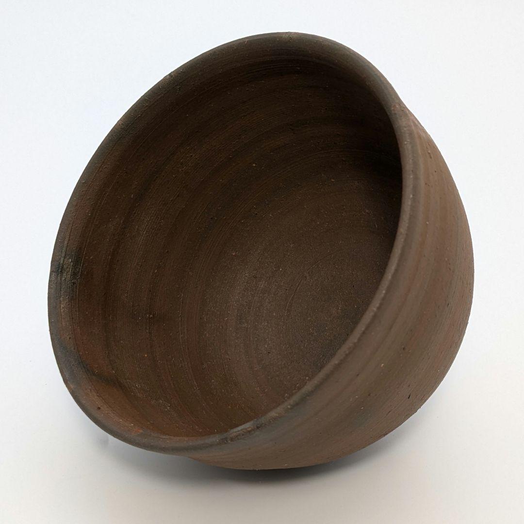 岡山県重要無形文化財 浦上善次 備前焼 緋襷茶盌 共箱 抹茶碗 抹茶茶碗 茶道具