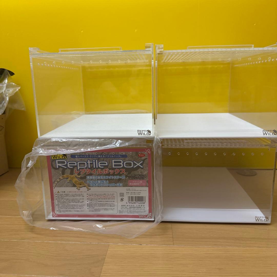 Reptile Box E22 アクリル製透明飼育ケージ　レプタイルボックス Amazon | RoBeKaU レプタイルボックス 爬虫類 飼育ケース 虫かご 大