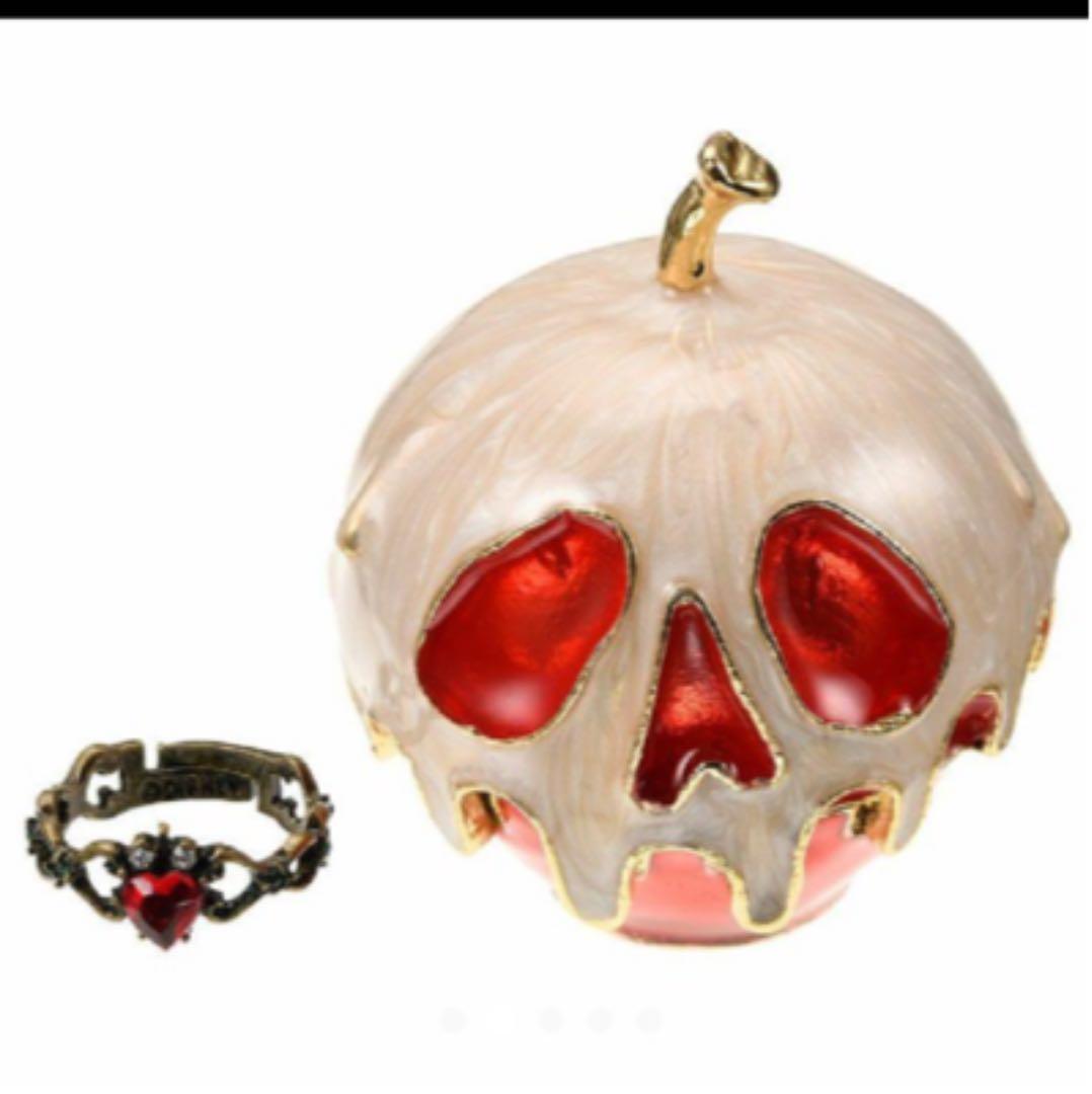 ディズニー 白雪姫 毒リンゴ リング＆リングケース ディズニー 毒